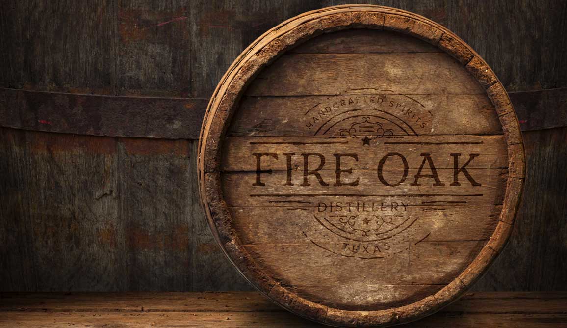 Fire Oak Logo on Paper